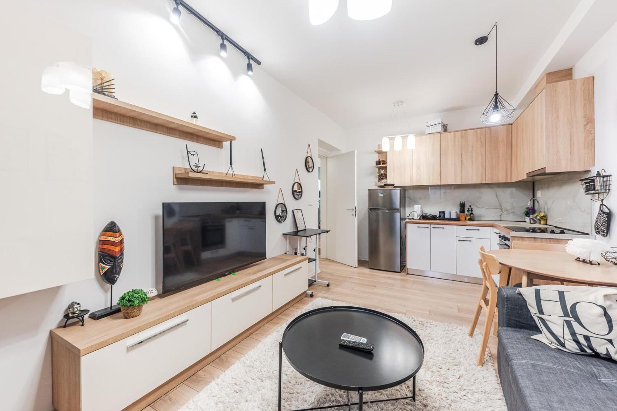 Noir Apartment By Kondo Stays Tirana Kültér fotó